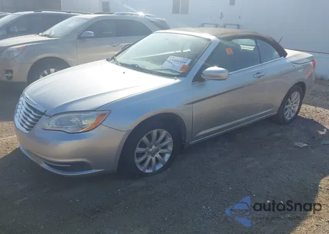 2012 Chrysler 200 Touring из США, поврежденный, VIN 1C3BCBEB5CN191612